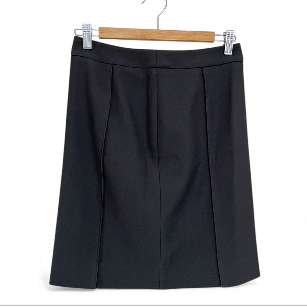 Cour Carré Wool Blend Office Skirt